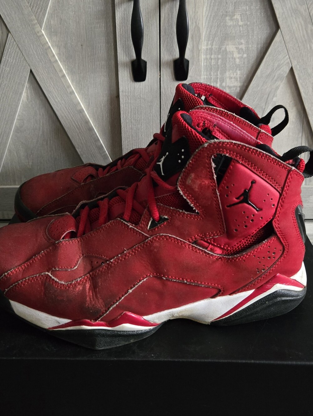 Air Jordan True Flight Gym Red Sneakers